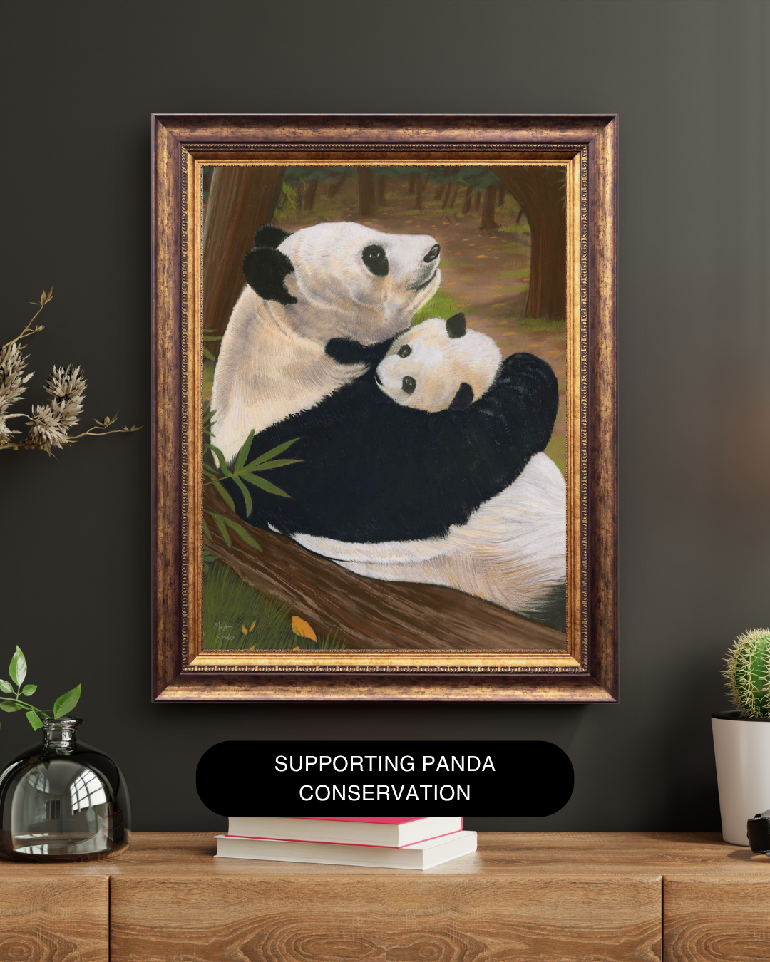 Pandas | Limited Edition Print image 2