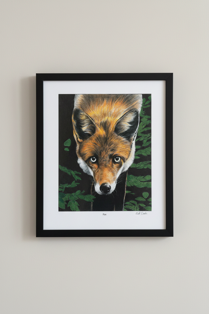 Red Fox Print
