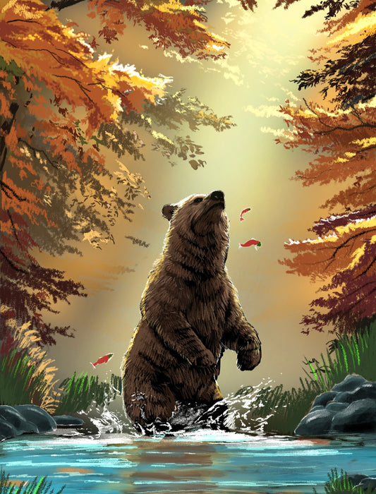 Grizzly Bear Fine Art Print