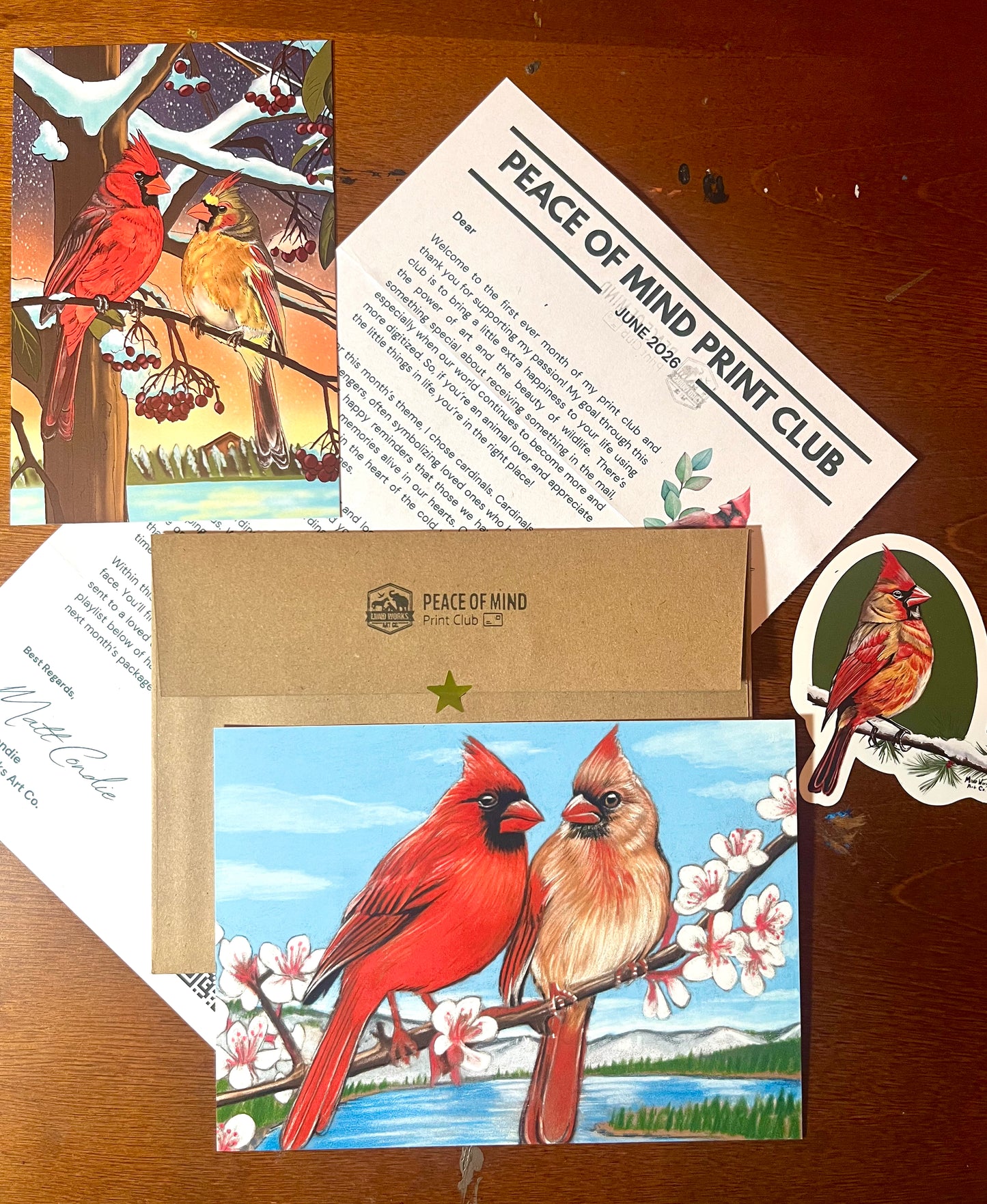 Catch Up: June 2026 Cardinal Print Club