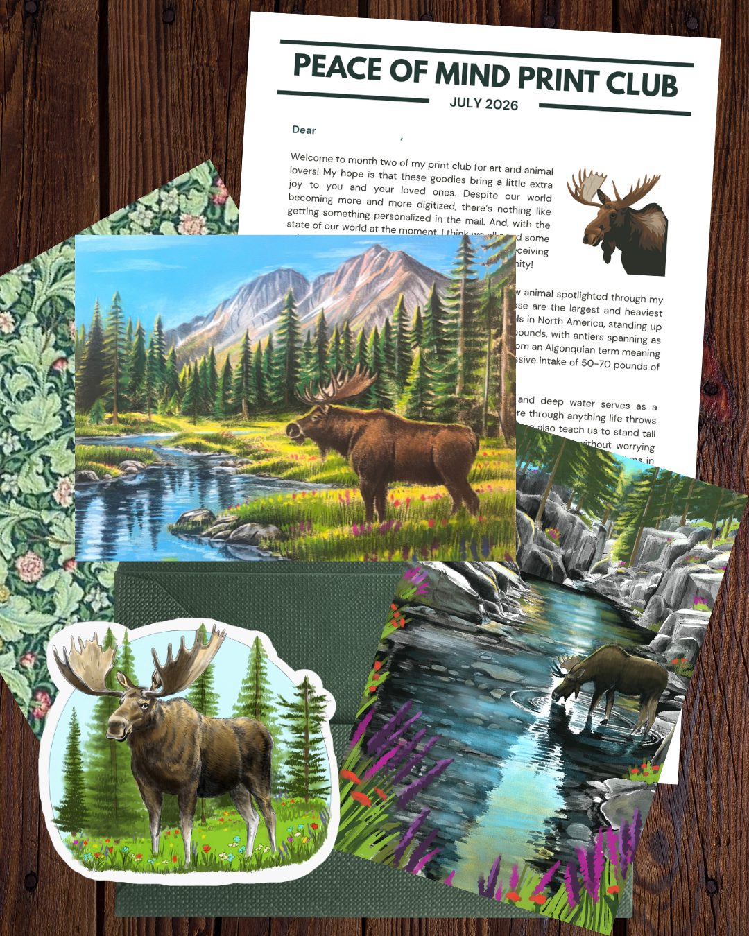 Catch Up: July 2026 Moose Print Club