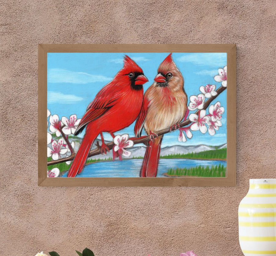Cardinals Limited Edition Art Print image 2